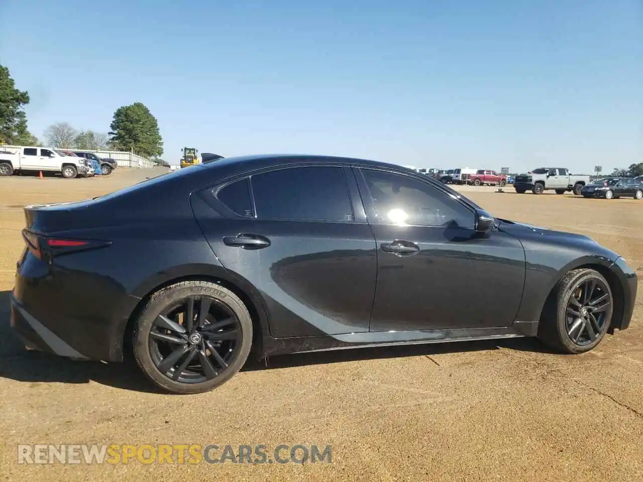 3 Photograph of a damaged car JTHCA1D25M5115714 LEXUS IS 2021