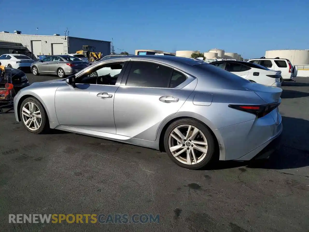 2 Photograph of a damaged car JTHCA1D26M5115074 LEXUS IS 2021