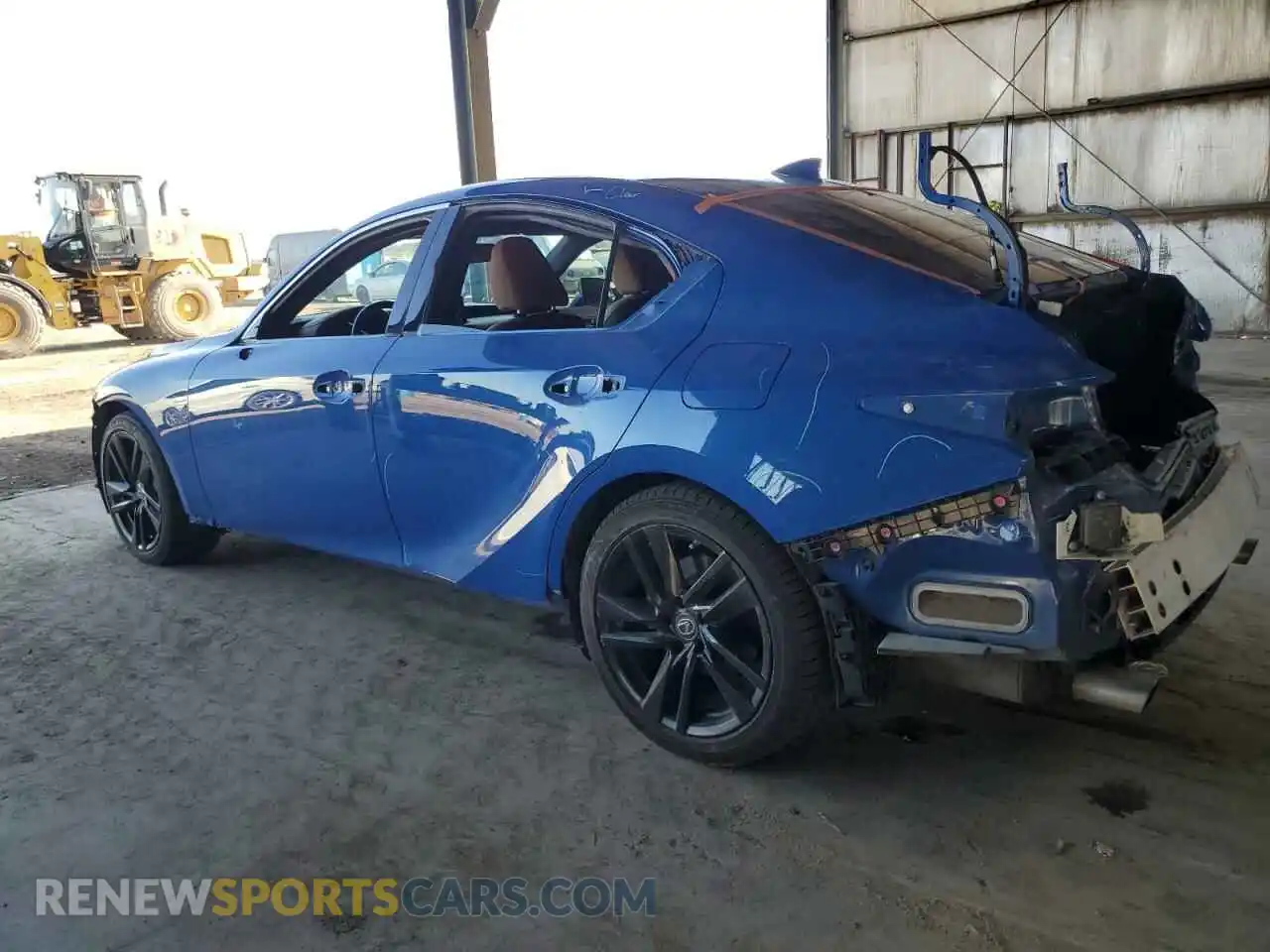 2 Photograph of a damaged car JTHCA1D28M5110832 LEXUS IS 2021