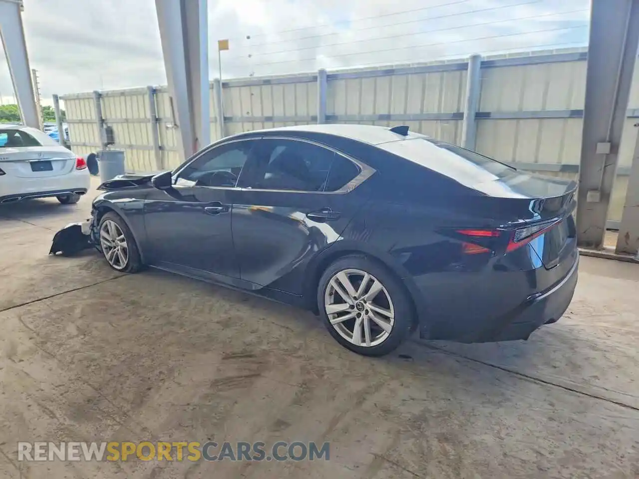2 Photograph of a damaged car JTHCA1D29M5116557 LEXUS IS 2021