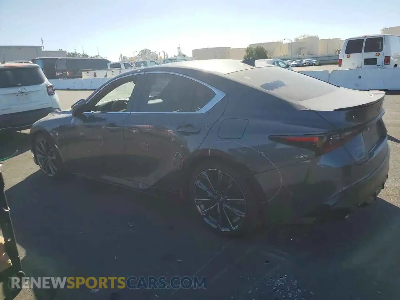 2 Photograph of a damaged car JTHGZ1B20M5042619 LEXUS IS 2021