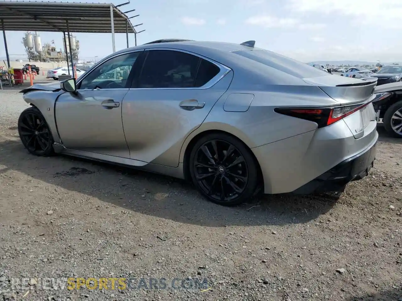 2 Photograph of a damaged car JTHGZ1B22M5046333 LEXUS IS 2021