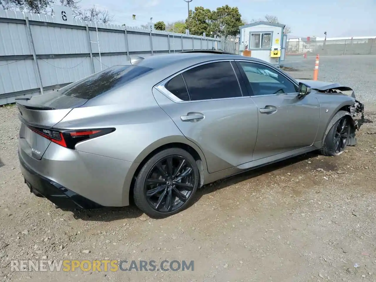 3 Photograph of a damaged car JTHGZ1B22M5046333 LEXUS IS 2021