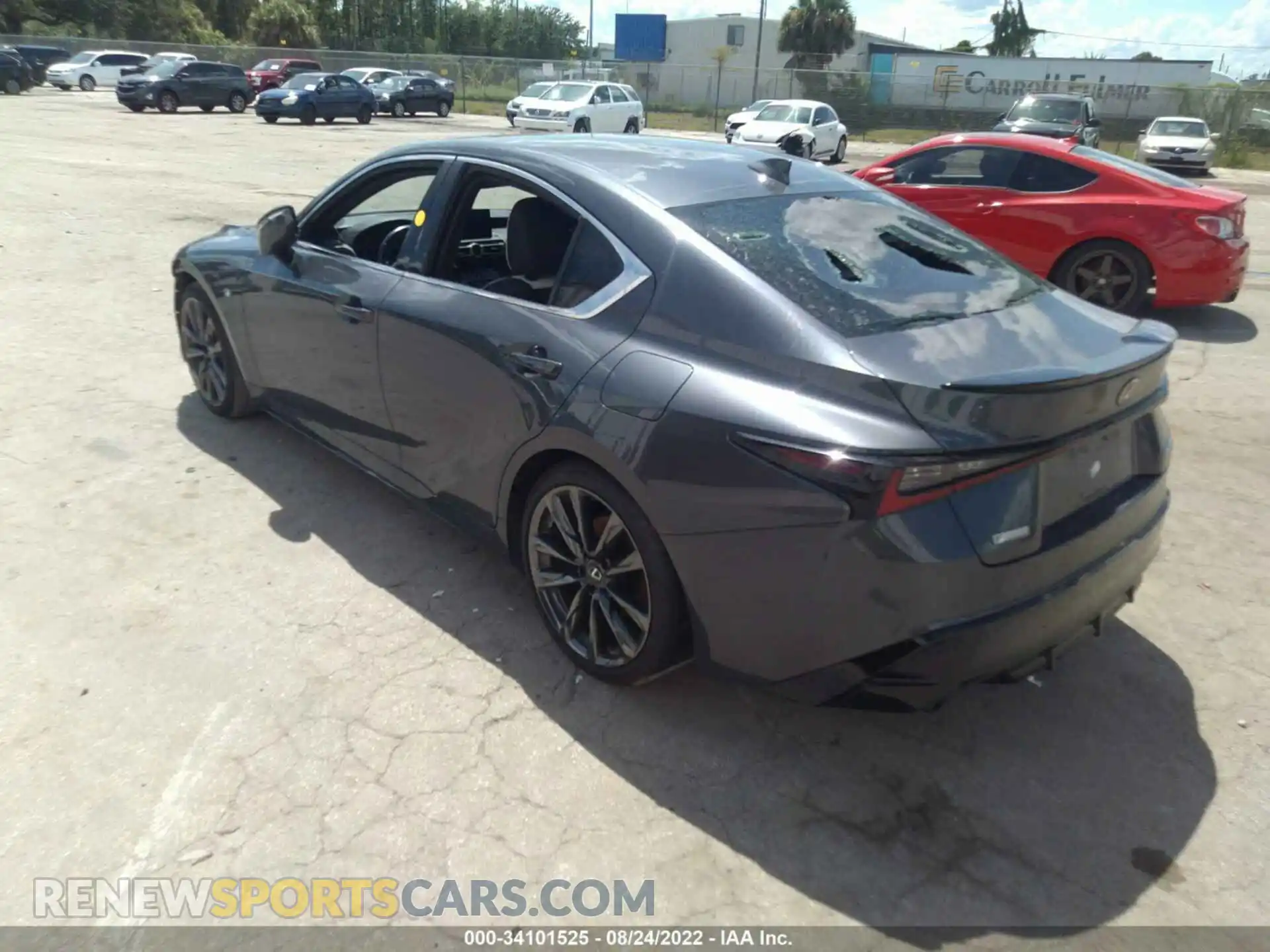 3 Photograph of a damaged car JTHGZ1B23M5039911 LEXUS IS 2021