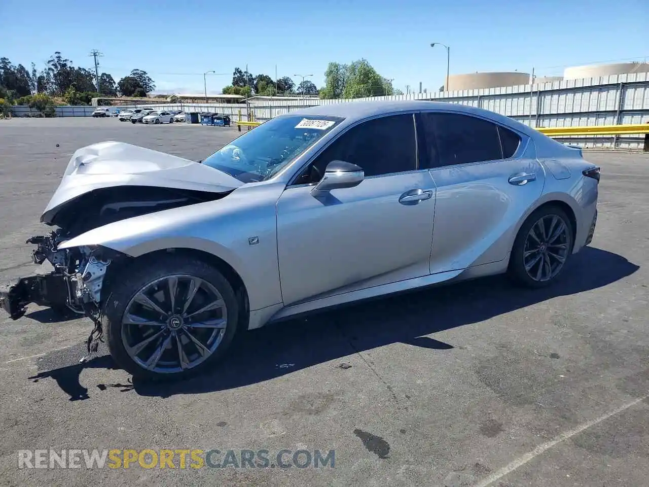 1 Фотография поврежденного автомобиля JTHGZ1B25M5040932 LEXUS IS 2021