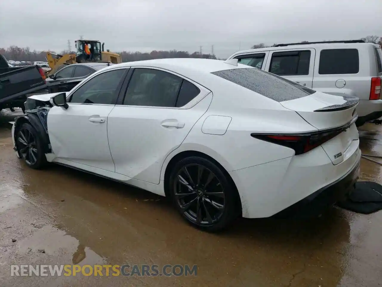 2 Photograph of a damaged car JTHGZ1B26M5044407 LEXUS IS 2021
