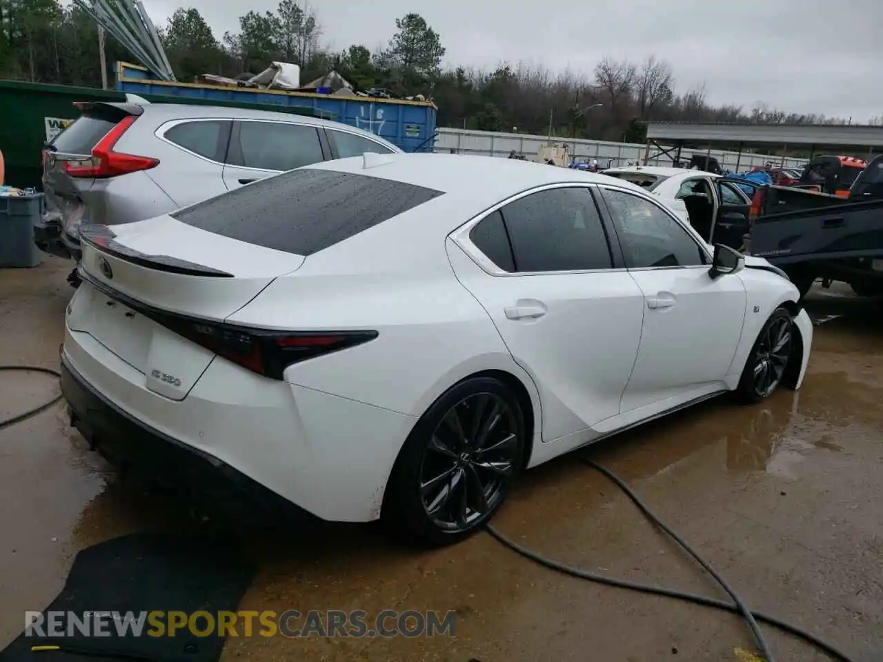 3 Photograph of a damaged car JTHGZ1B26M5044407 LEXUS IS 2021