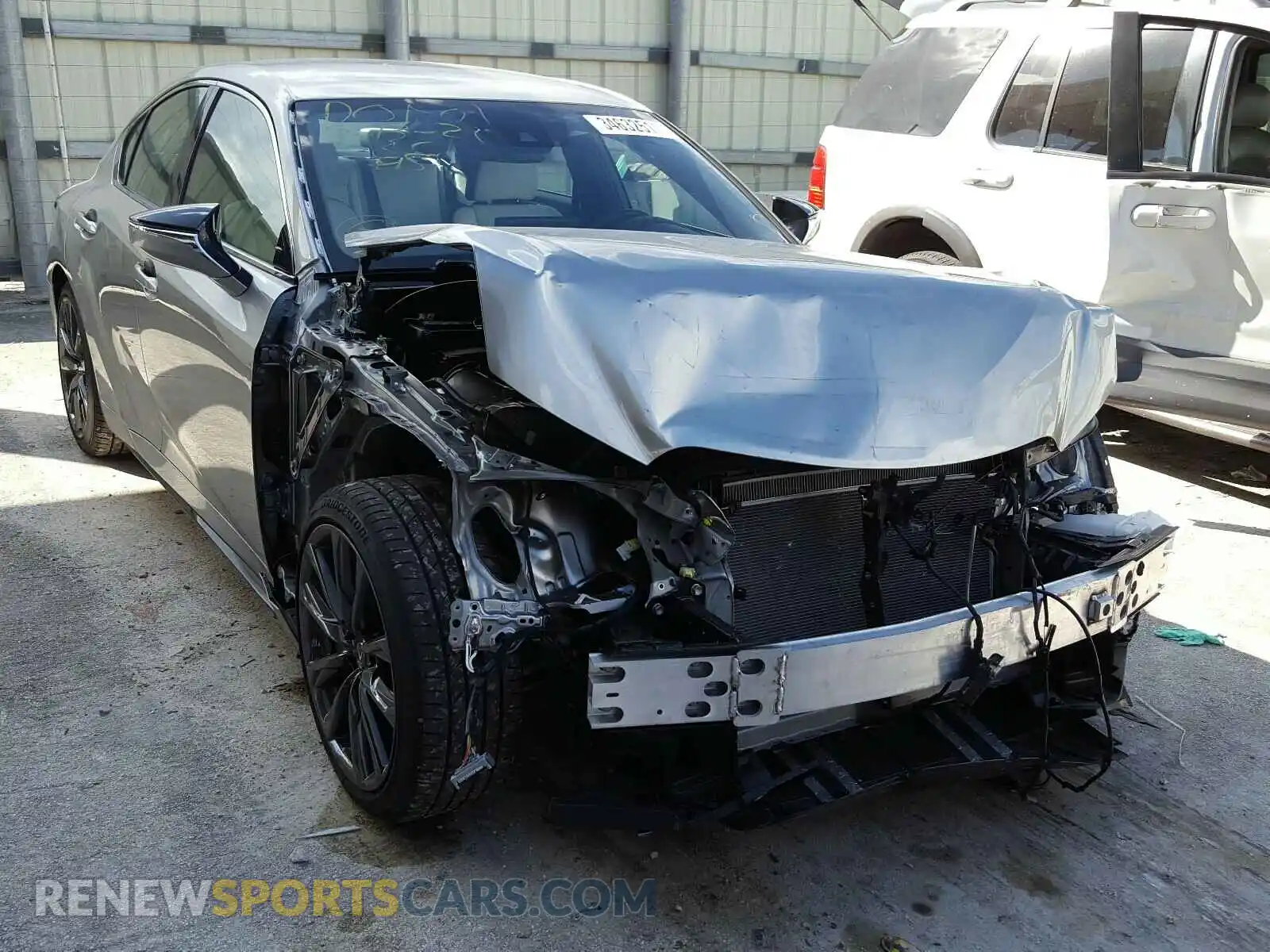 1 Photograph of a damaged car JTHGZ1B28M5037815 LEXUS IS 2021