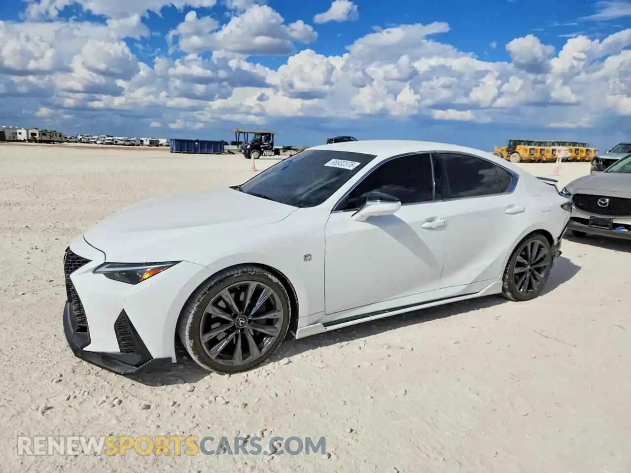 1 Photograph of a damaged car JTHGZ1B28M5039581 LEXUS IS 2021