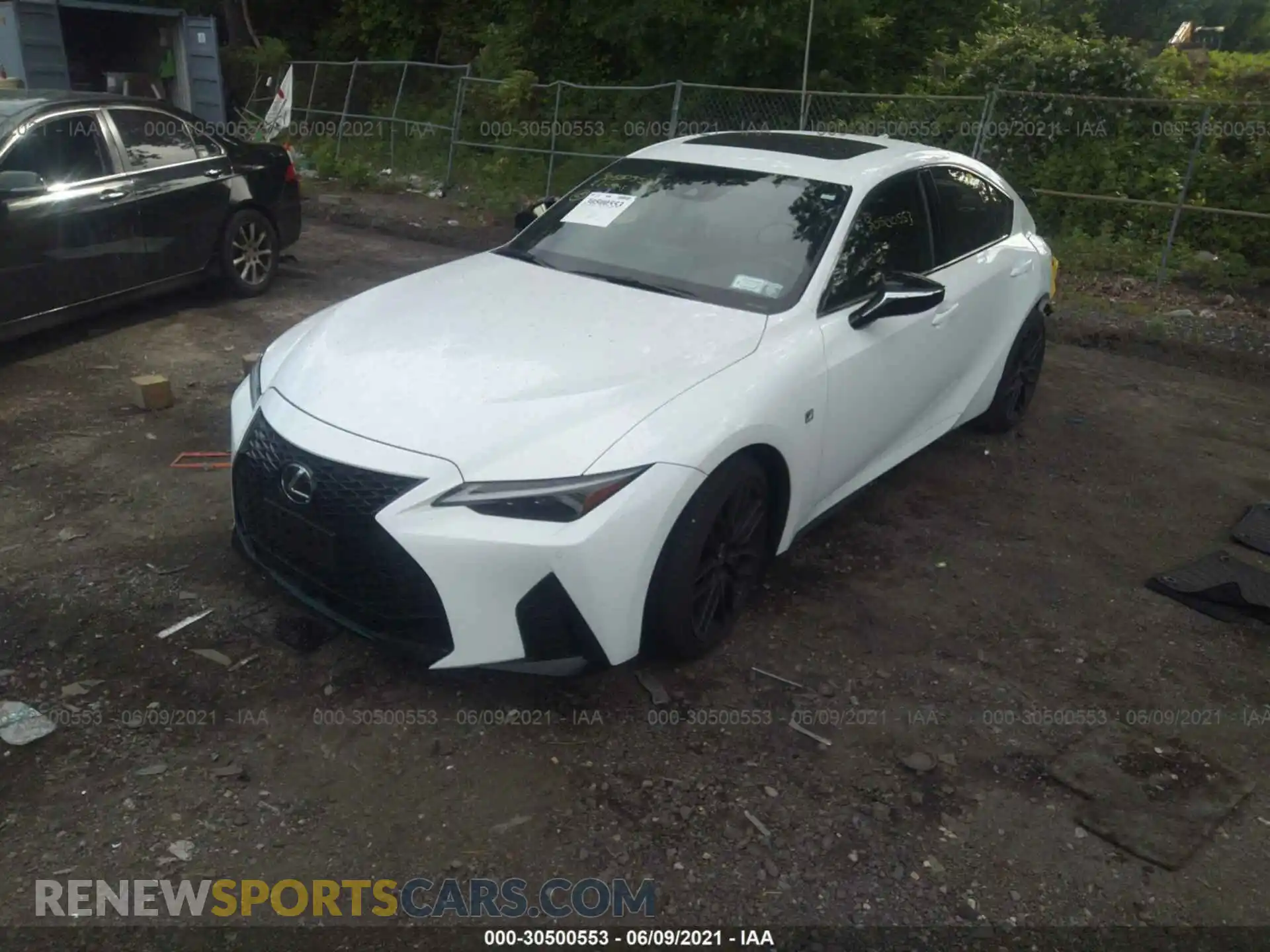 2 Photograph of a damaged car JTHGZ1E20M5018865 LEXUS IS 2021