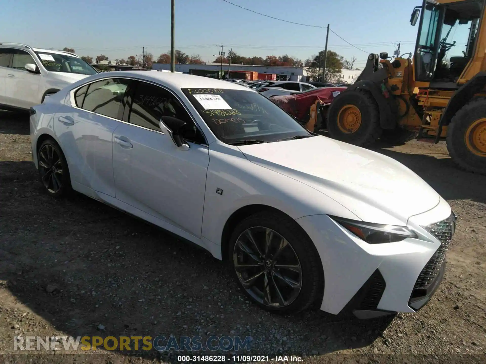 1 Photograph of a damaged car JTHGZ1E22M5019483 LEXUS IS 2021