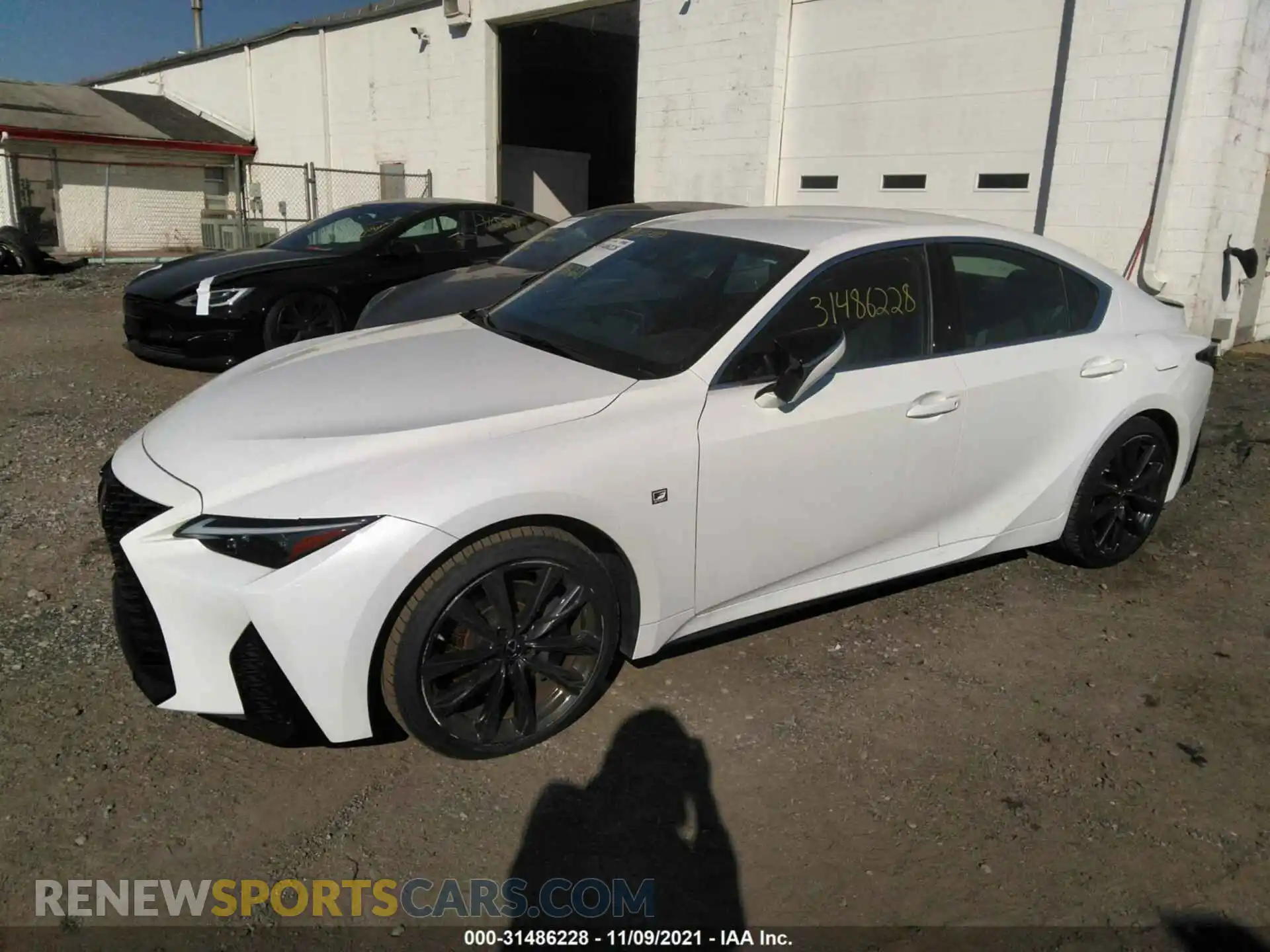 2 Photograph of a damaged car JTHGZ1E22M5019483 LEXUS IS 2021