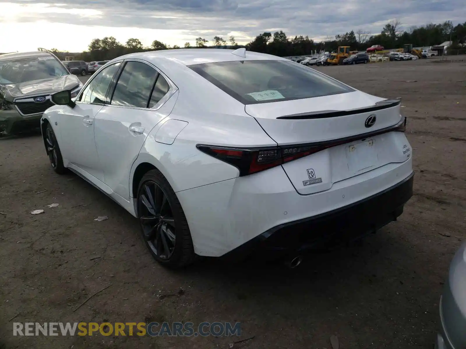 3 Photograph of a damaged car JTHGZ1E23M5020741 LEXUS IS 2021