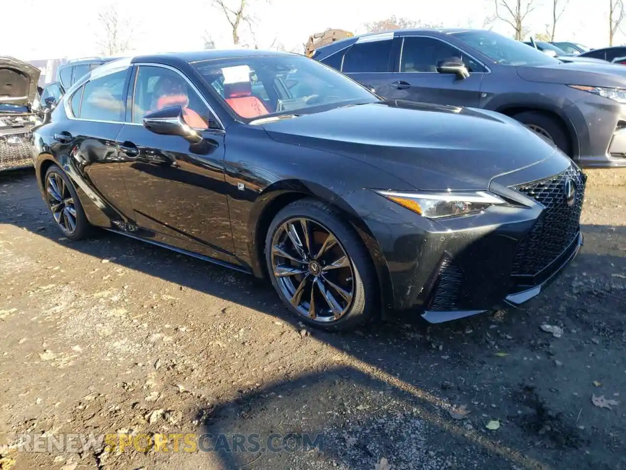 1 Photograph of a damaged car JTHGZ1E23M5022540 LEXUS IS 2021