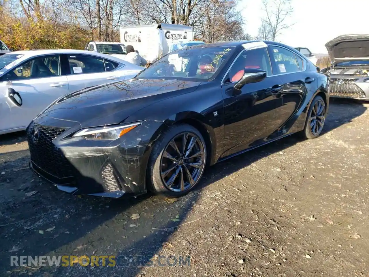 2 Photograph of a damaged car JTHGZ1E23M5022540 LEXUS IS 2021