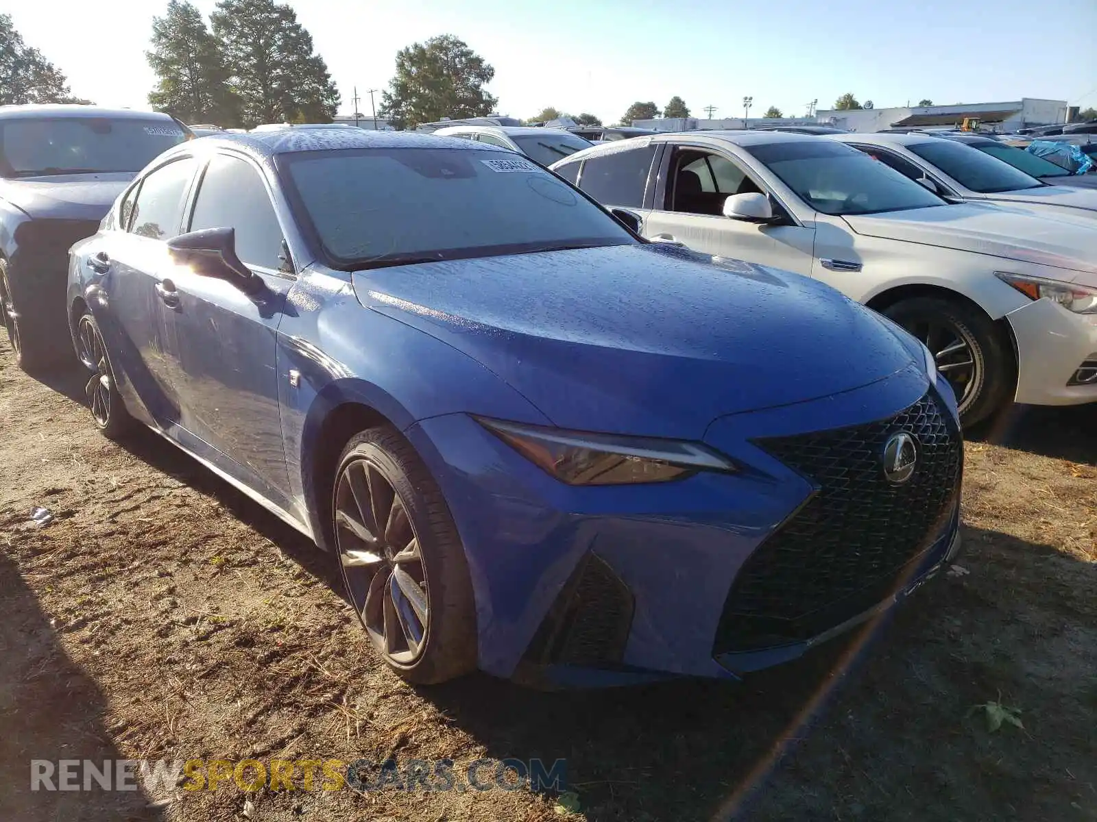 1 Photograph of a damaged car JTHGZ1E25M5019171 LEXUS IS 2021