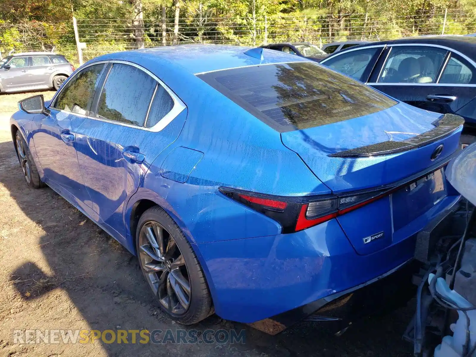 3 Photograph of a damaged car JTHGZ1E25M5019171 LEXUS IS 2021