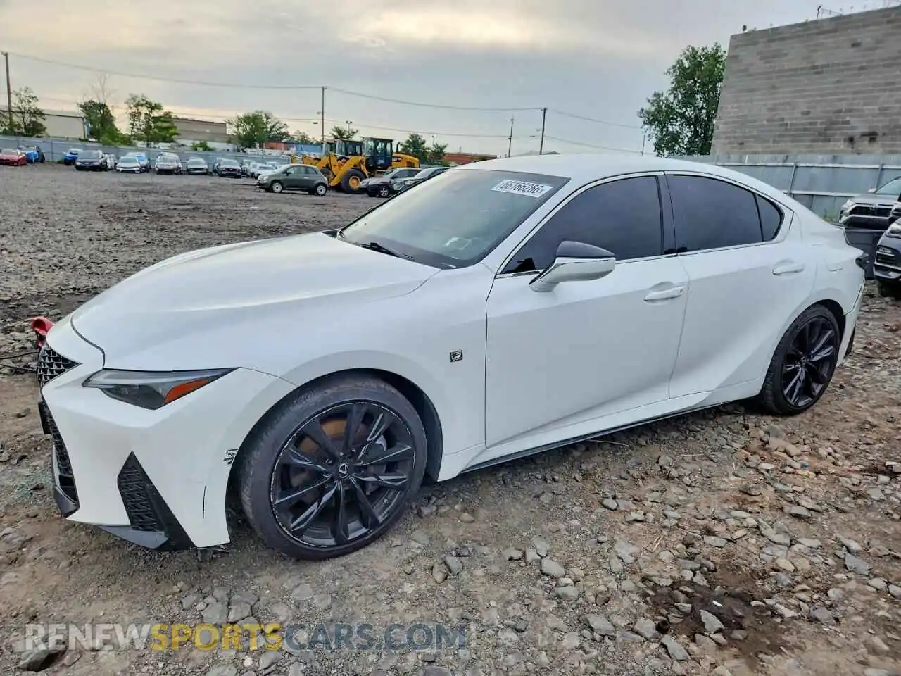 1 Photograph of a damaged car JTHGZ1E26M5018529 LEXUS IS 2021