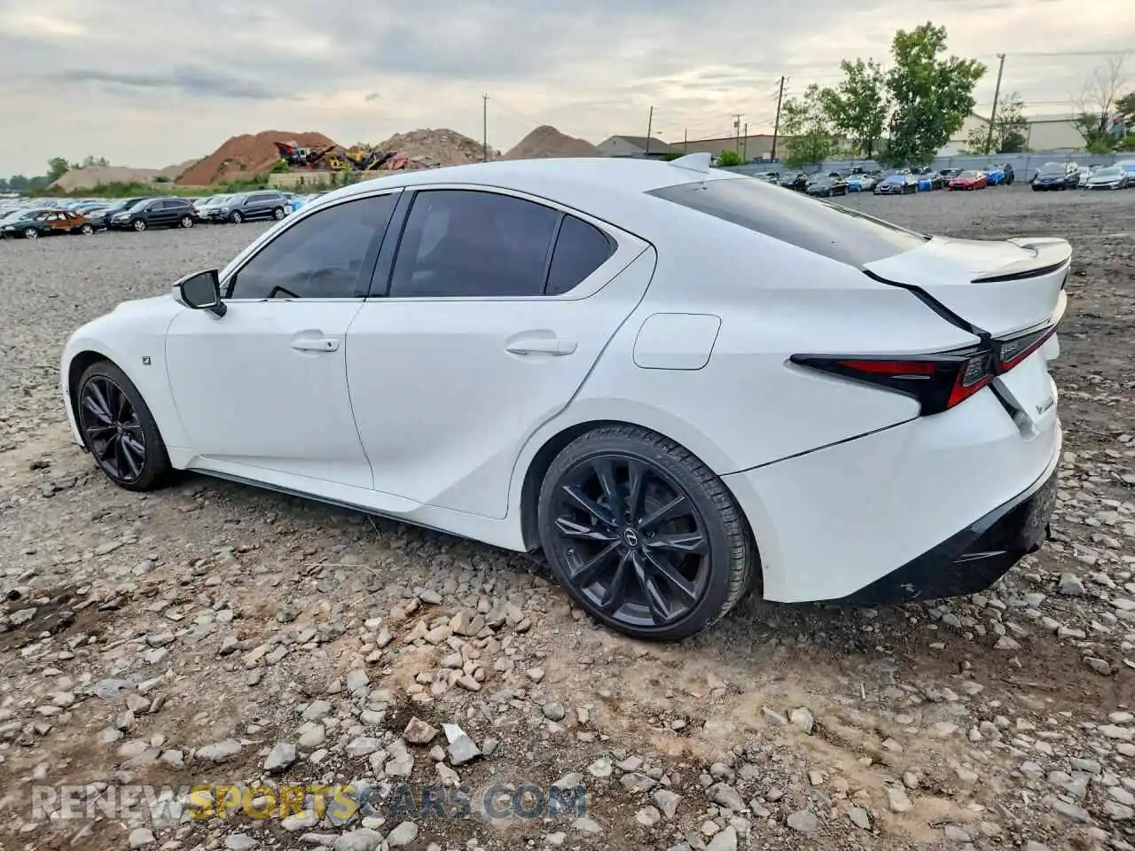 2 Photograph of a damaged car JTHGZ1E26M5018529 LEXUS IS 2021