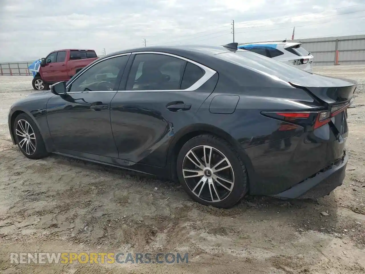 2 Photograph of a damaged car JTHAA1D26N5120722 LEXUS IS 2022