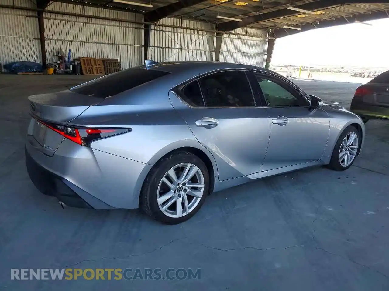 3 Photograph of a damaged car JTHAA1D28N5118731 LEXUS IS 2022