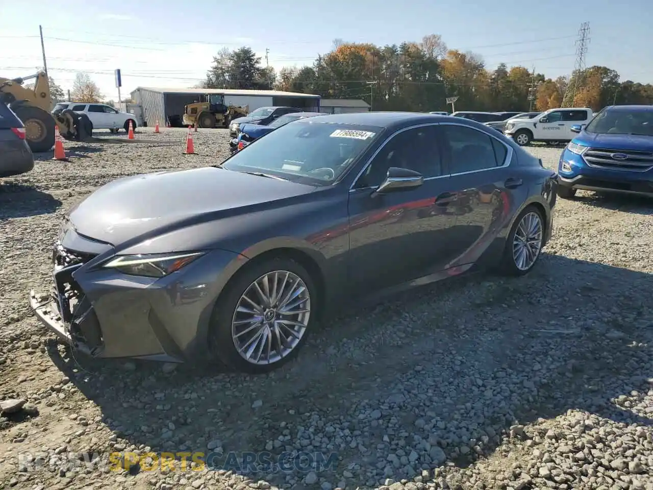 1 Photograph of a damaged car JTHD81F20N5050060 LEXUS IS 2022