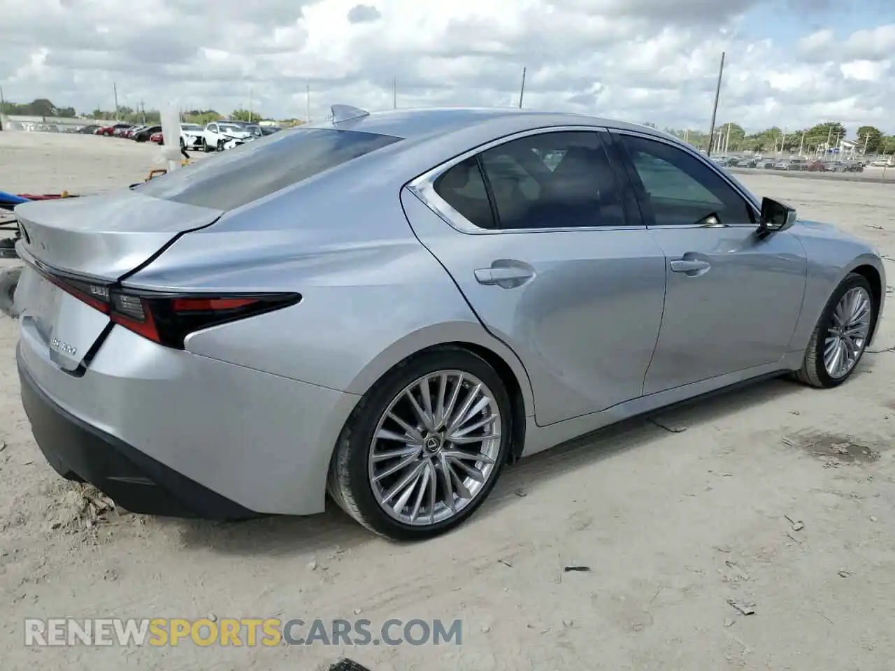 3 Photograph of a damaged car JTHDA1D22N5120116 LEXUS IS 2022