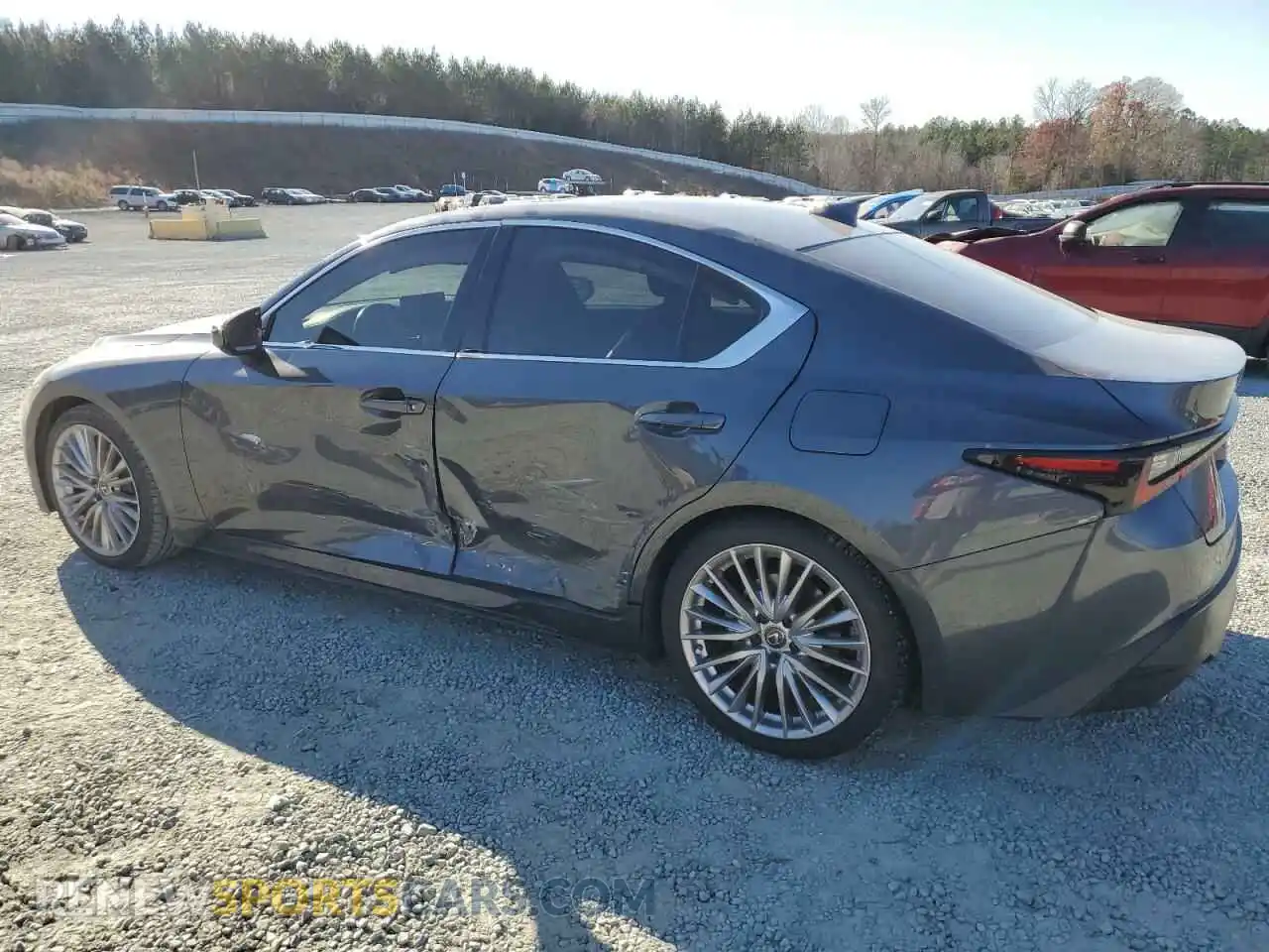 2 Photograph of a damaged car JTHDA1D24N5120621 LEXUS IS 2022