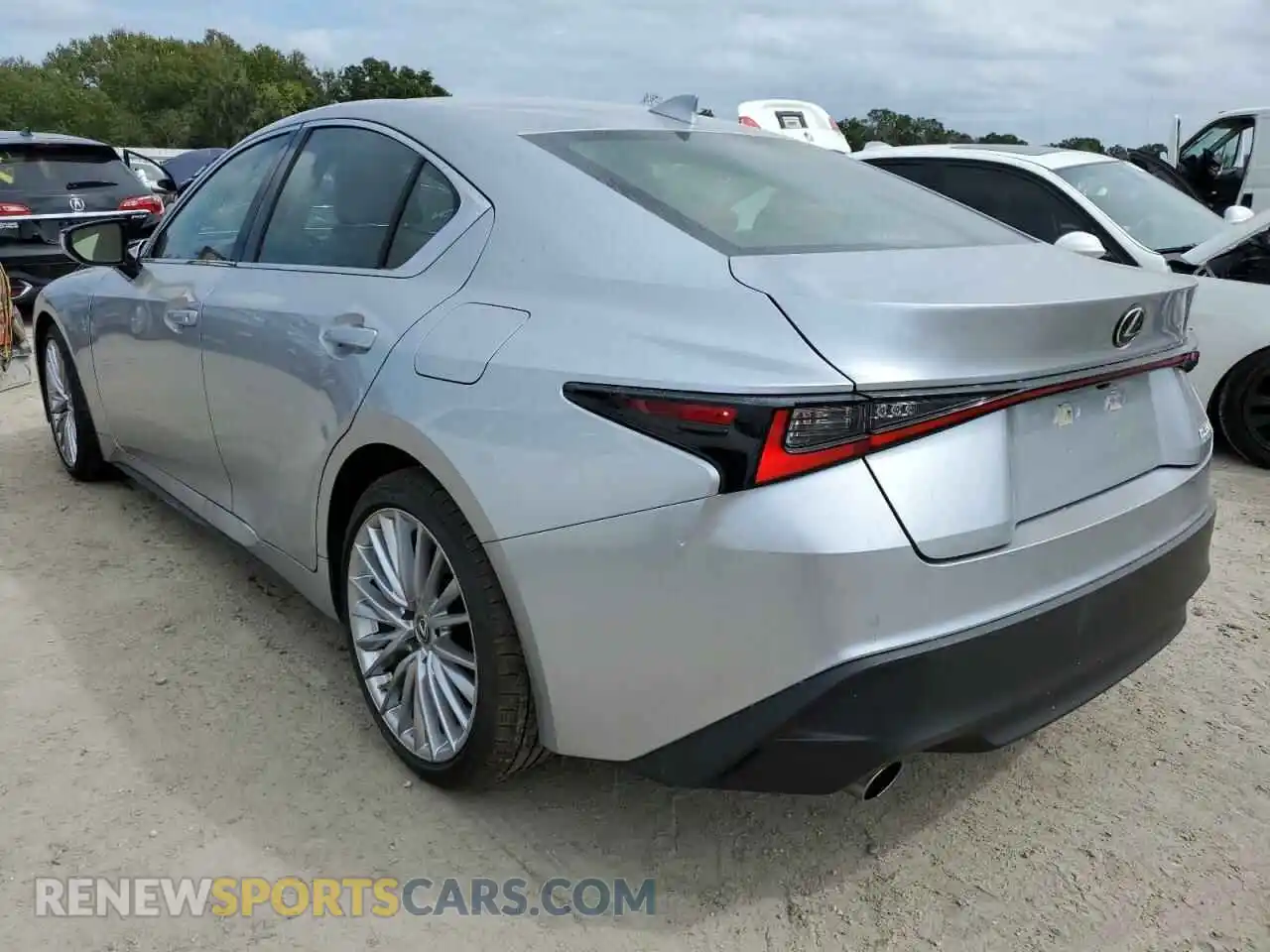 2 Фотография поврежденного автомобиля JTHDA1D25N5119591 LEXUS IS 2022