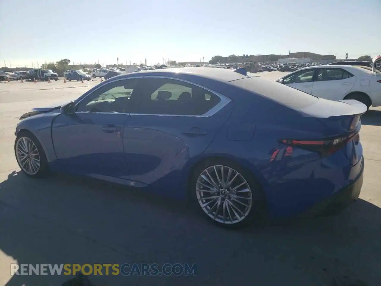 2 Photograph of a damaged car JTHDA1D28N5120959 LEXUS IS 2022