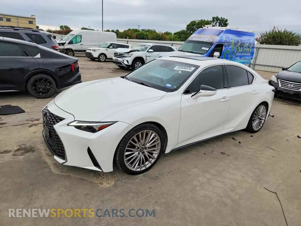 1 Фотография поврежденного автомобиля JTHDA1D2XN5119196 LEXUS IS 2022