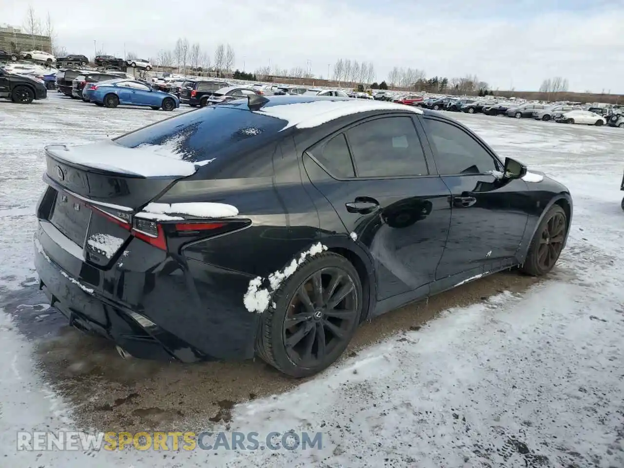 3 Photograph of a damaged car JTHG81F25N5048477 LEXUS IS 2022