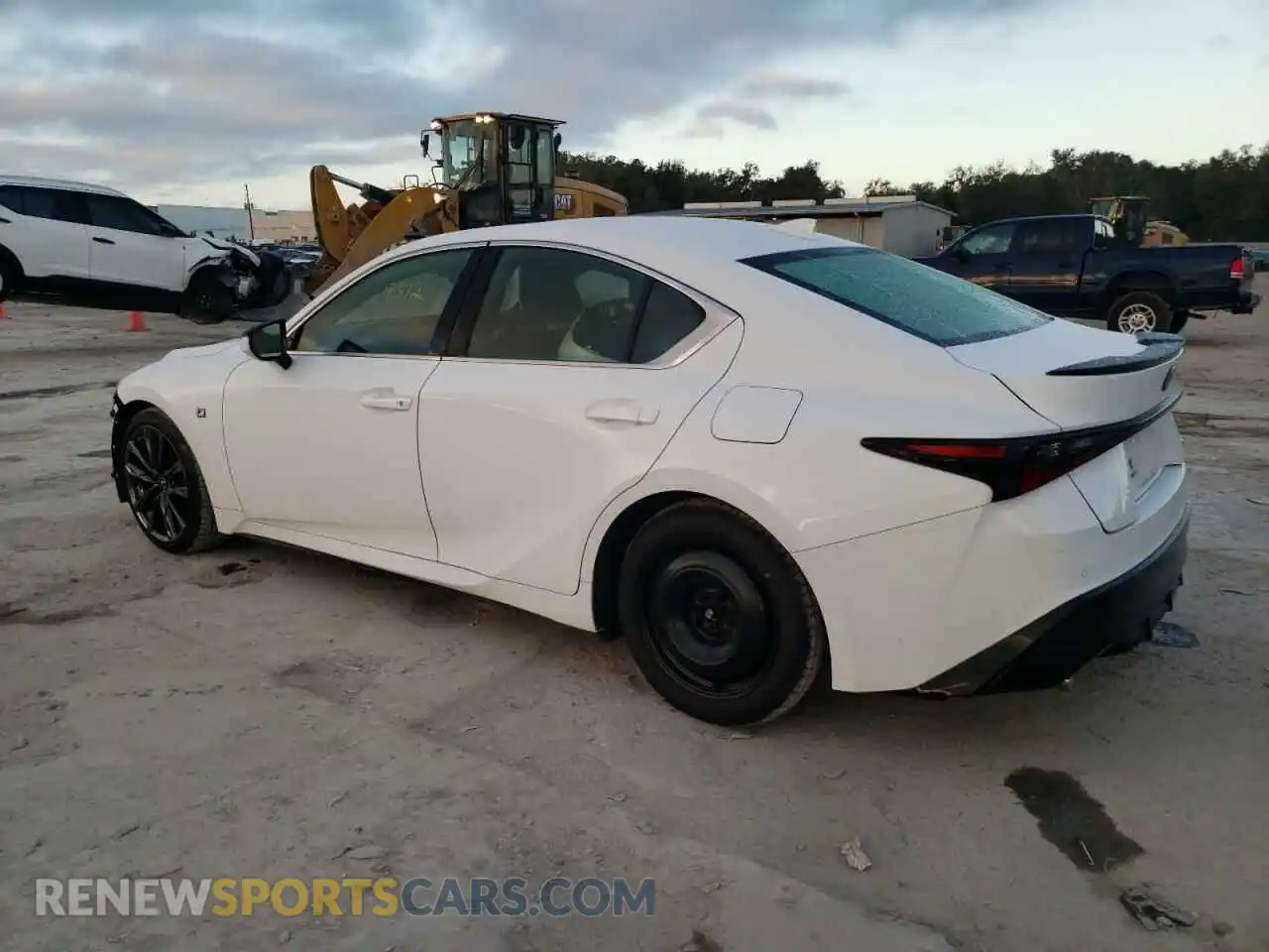 2 Photograph of a damaged car JTHGZ1B21N5052268 LEXUS IS 2022