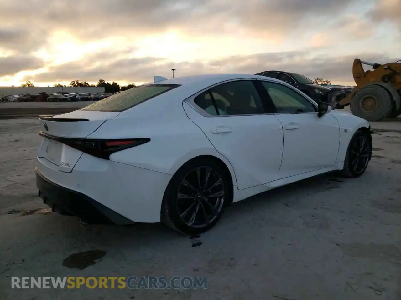 3 Photograph of a damaged car JTHGZ1B21N5052268 LEXUS IS 2022