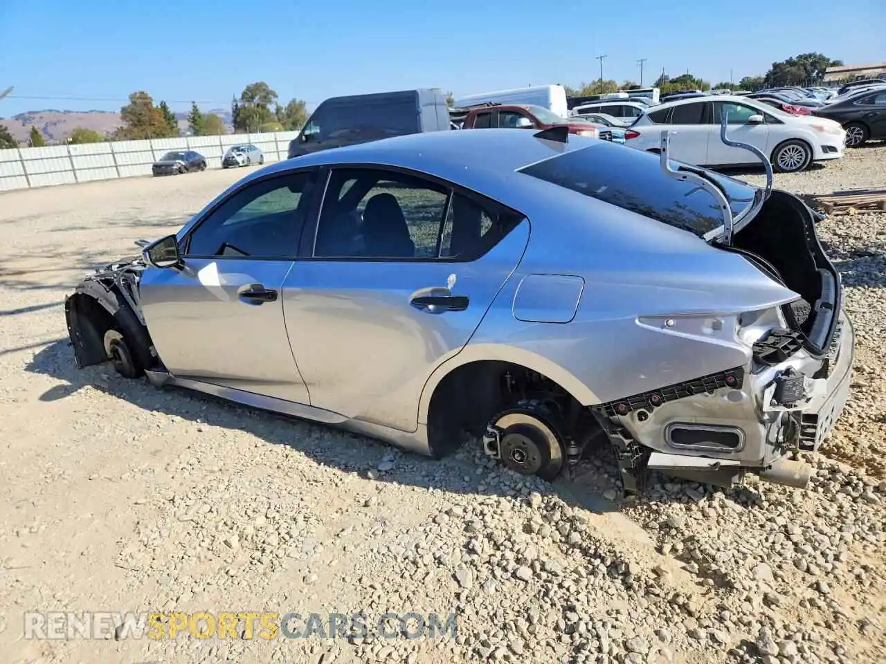 2 Photograph of a damaged car JTHGZ1B22N5056202 LEXUS IS 2022
