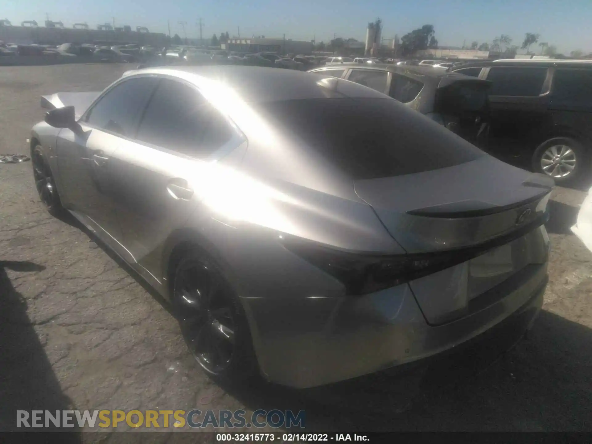 3 Photograph of a damaged car JTHGZ1B26N5049236 LEXUS IS 2022