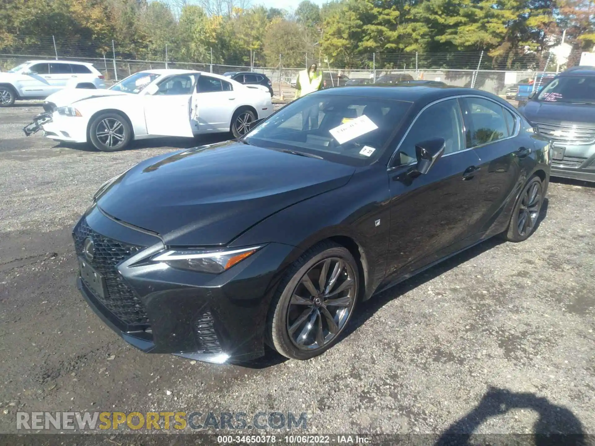 2 Photograph of a damaged car JTHGZ1E28N5024964 LEXUS IS 2022
