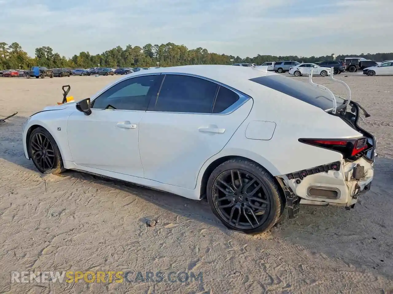 2 Photograph of a damaged car JTHSZ1B21N5053009 LEXUS IS 2022