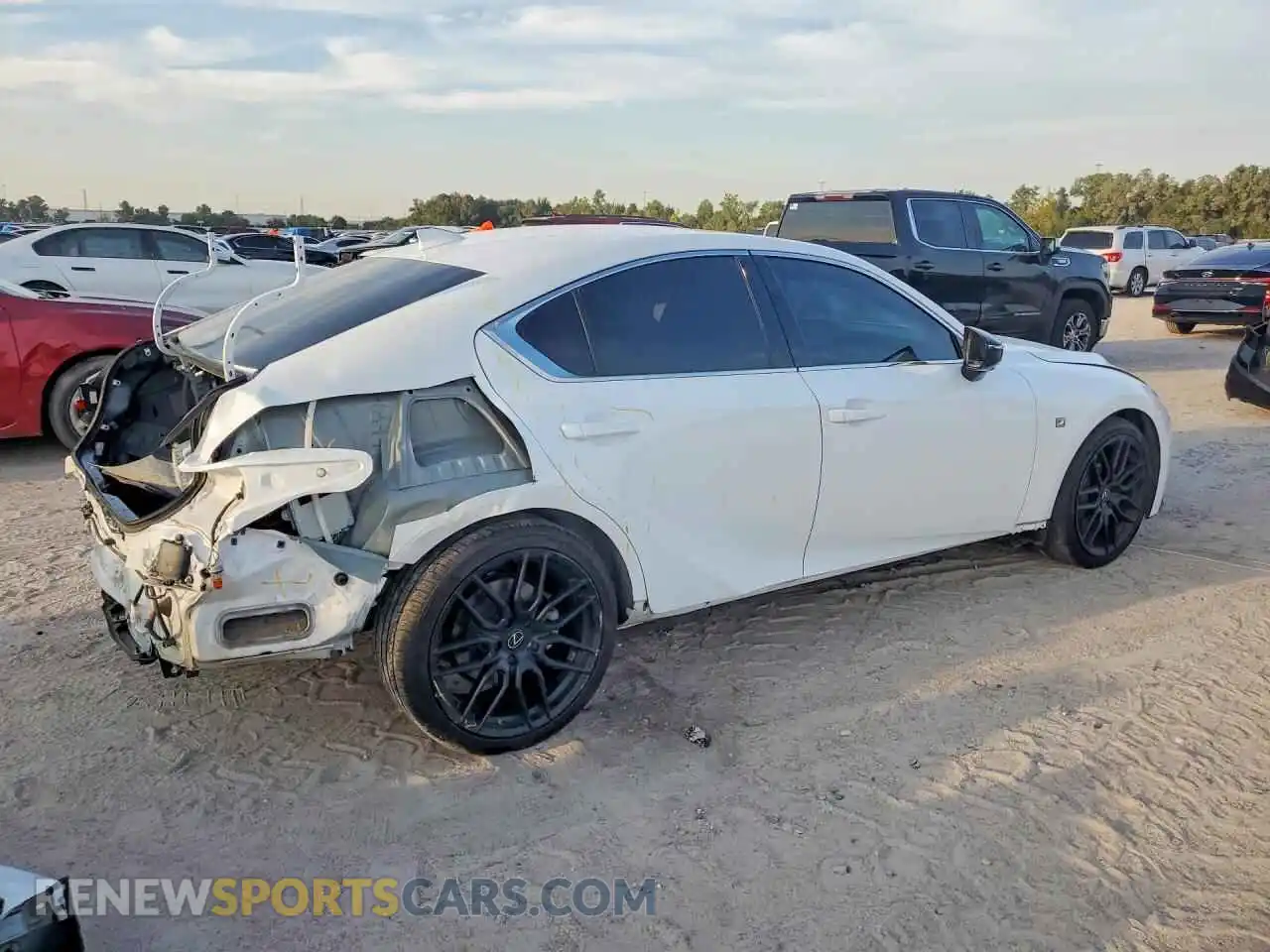 3 Photograph of a damaged car JTHSZ1B21N5053009 LEXUS IS 2022