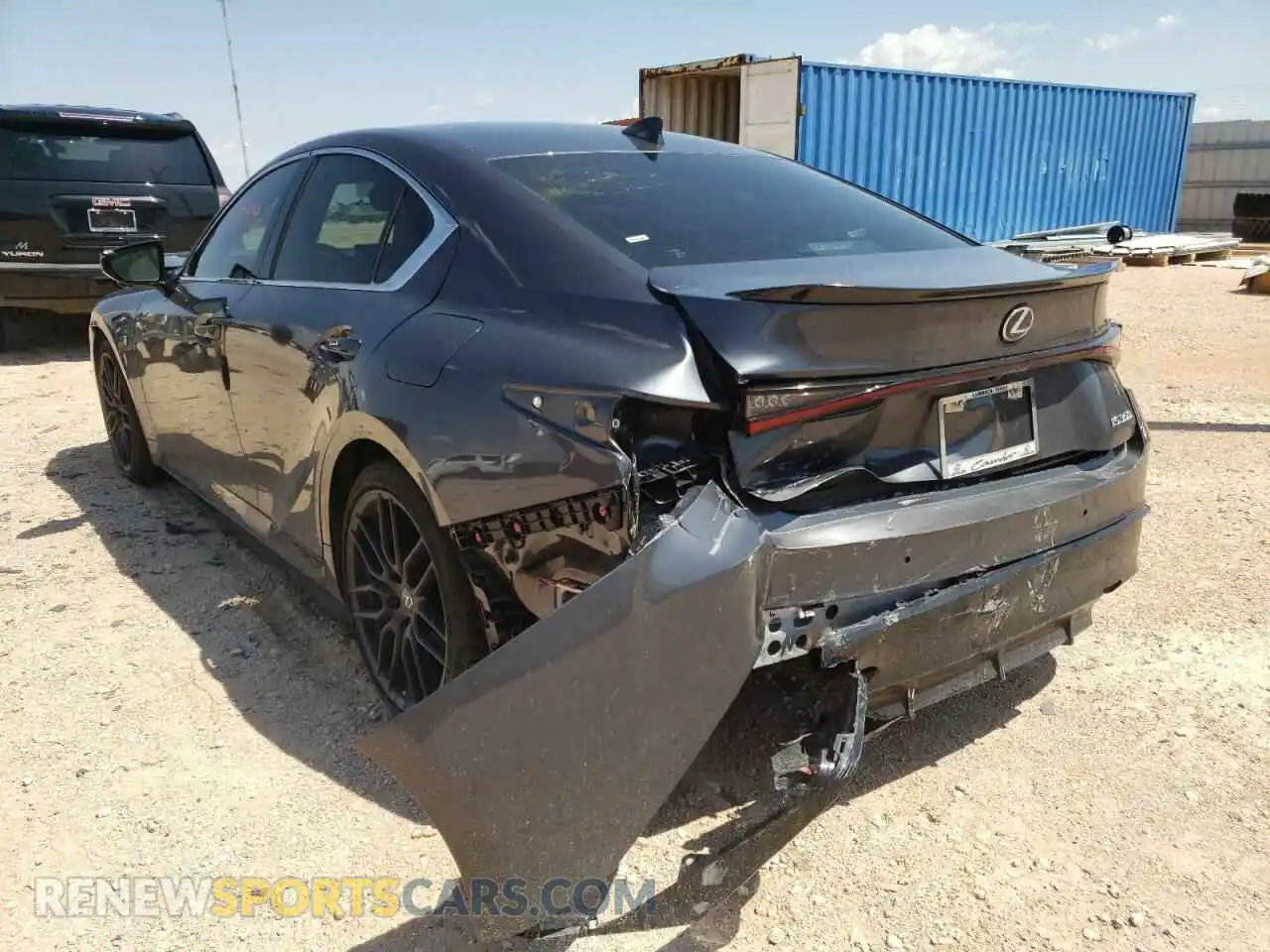 3 Photograph of a damaged car JTHSZ1B29N5050892 LEXUS IS 2022