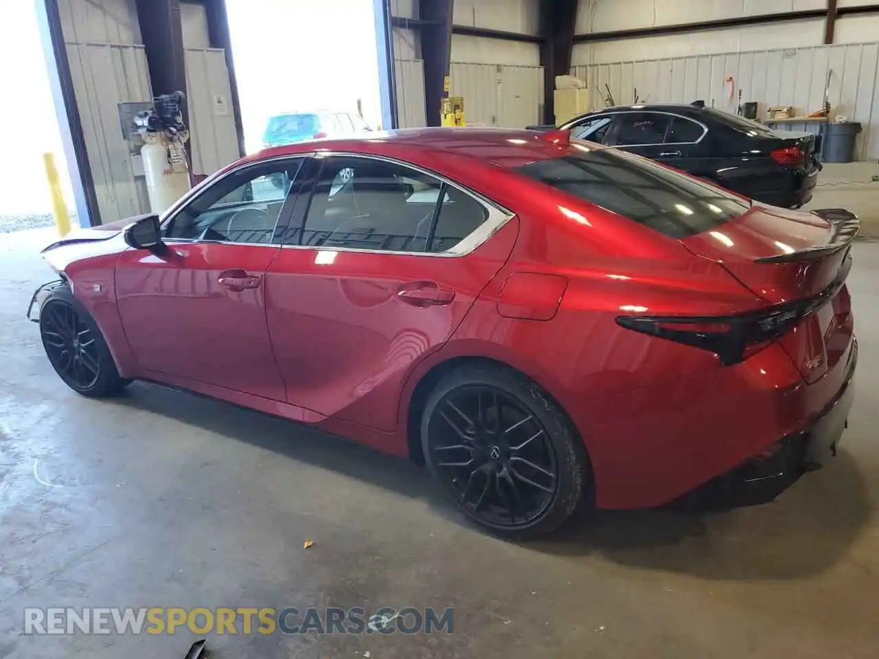 2 Photograph of a damaged car JTHSZ1B2XN5051503 LEXUS IS 2022