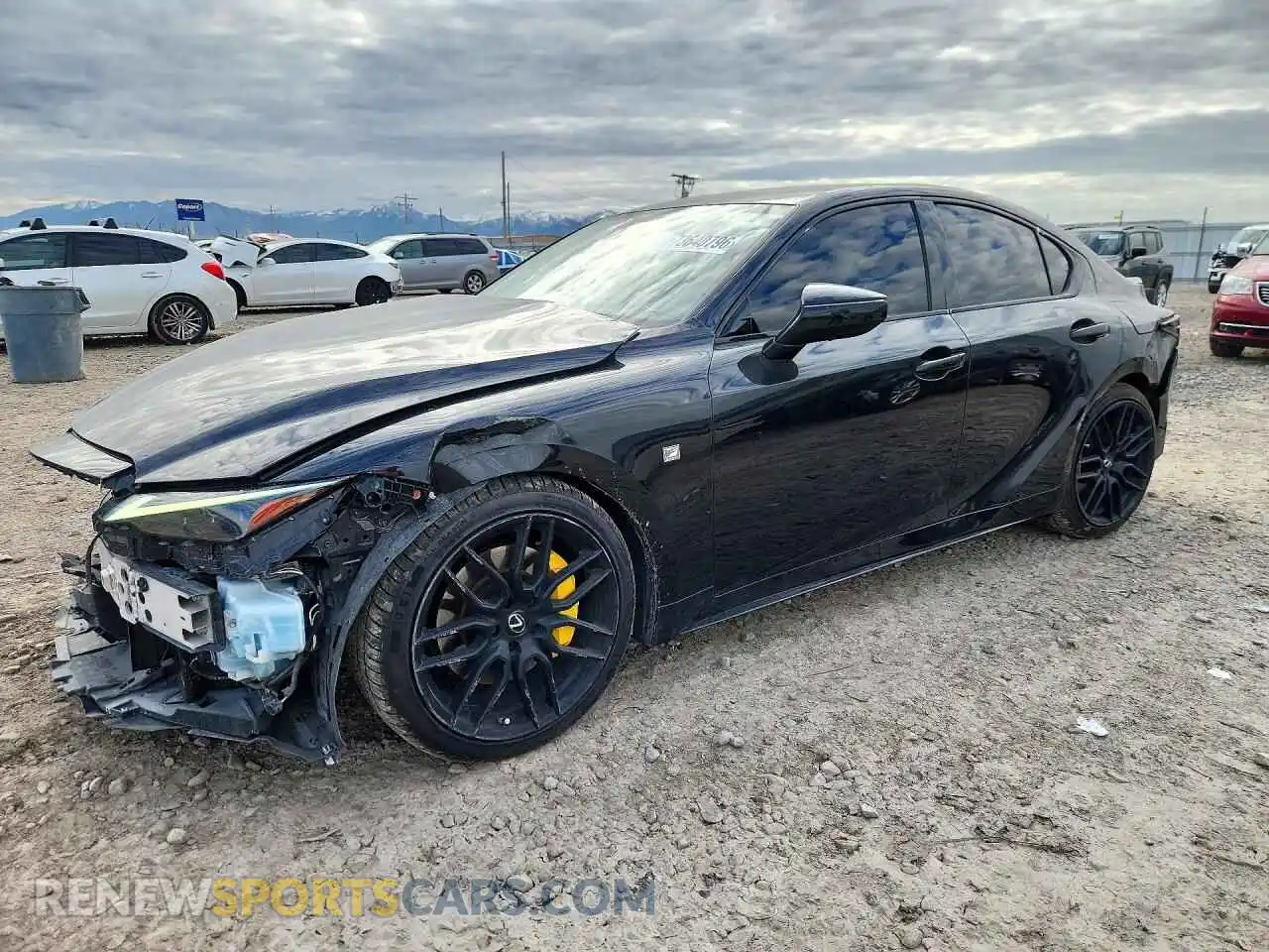 1 fotografías del automóvil dañado JTHSZ1B2XN5052800 LEXUS IS 2022
