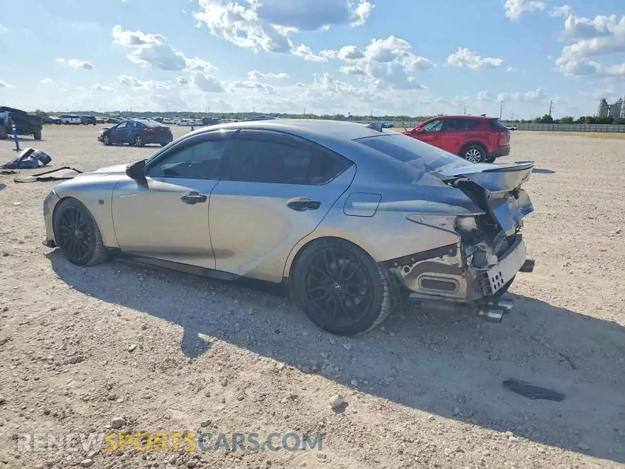 2 Photograph of a damaged car JTHAP1D23P5002208 LEXUS IS 2023