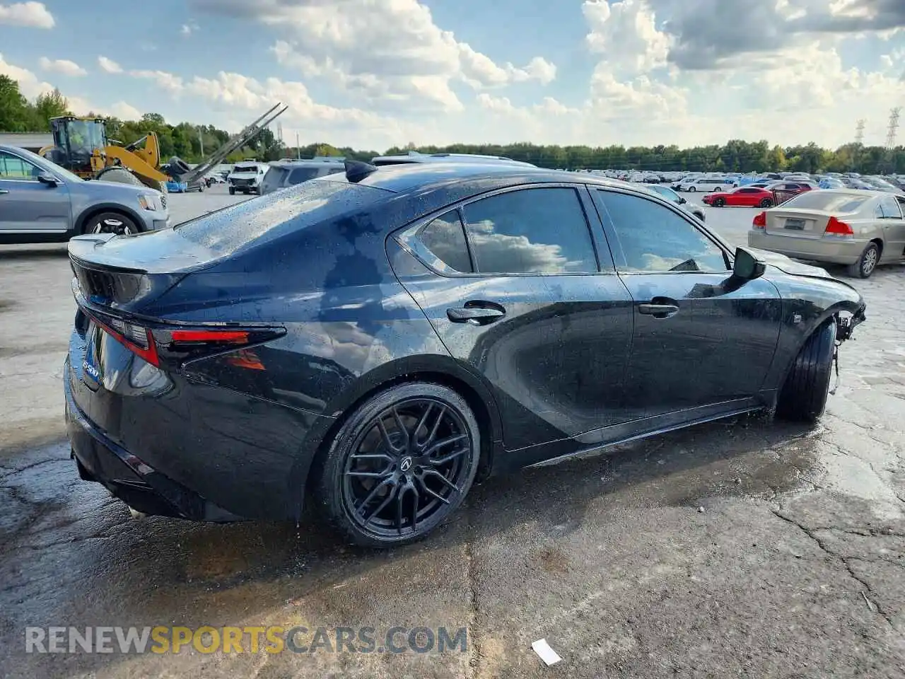 3 Photograph of a damaged car JTHAP1D23P5003780 LEXUS IS 2023