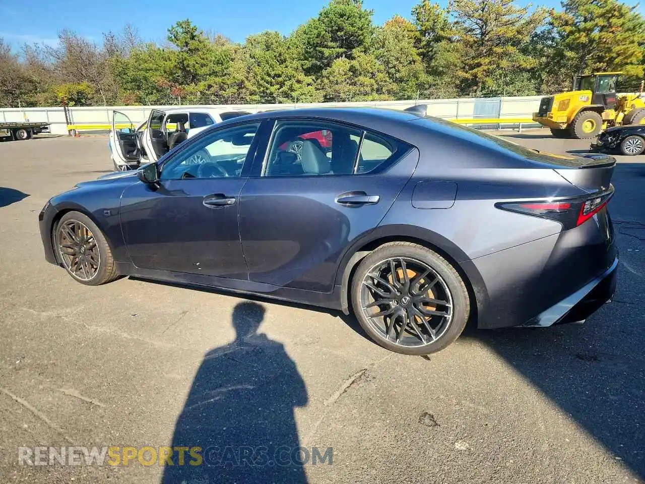 2 Фотография поврежденного автомобиля JTHAP1D24P5002332 LEXUS IS 2023