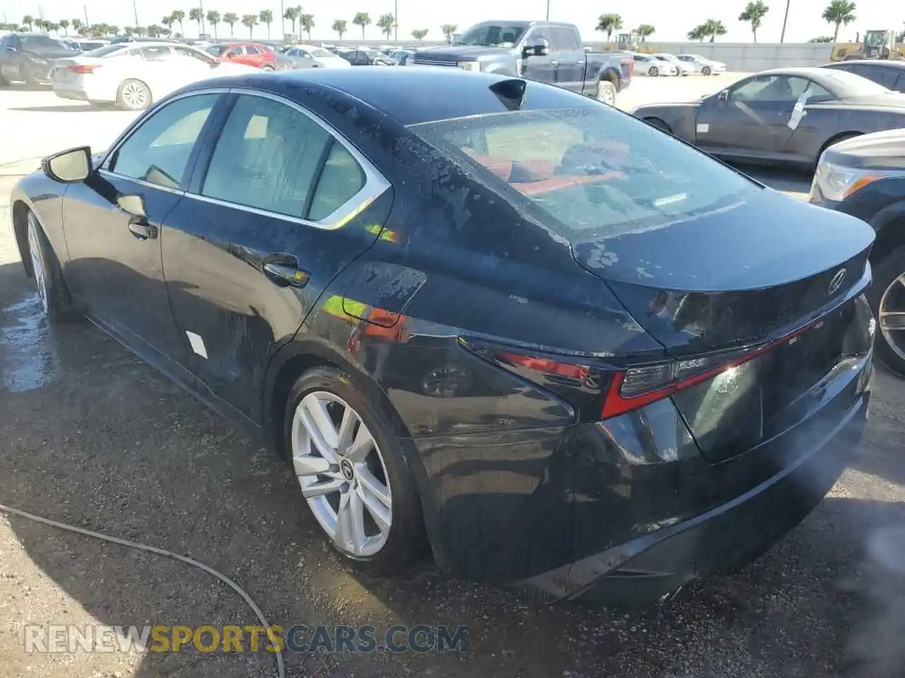 2 Photograph of a damaged car JTHCA1D21P5124608 LEXUS IS 2023
