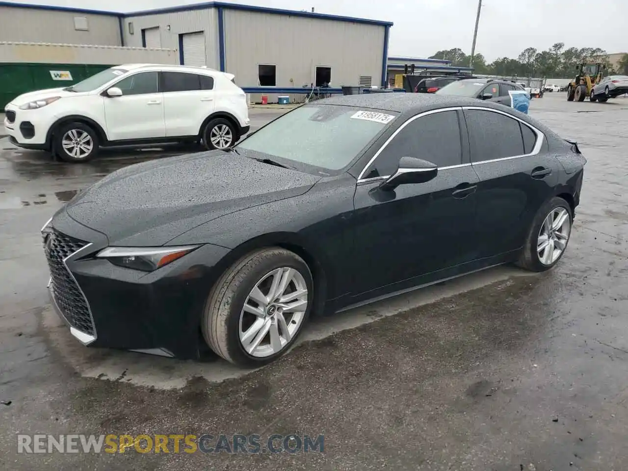 1 Photograph of a damaged car JTHCA1D26P5123020 LEXUS IS 2023