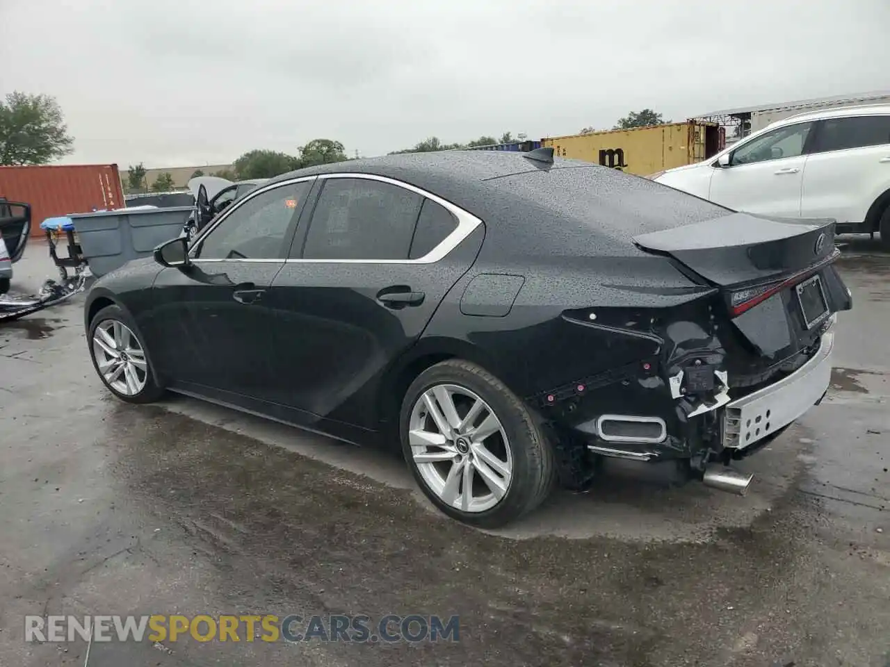 2 Photograph of a damaged car JTHCA1D26P5123020 LEXUS IS 2023