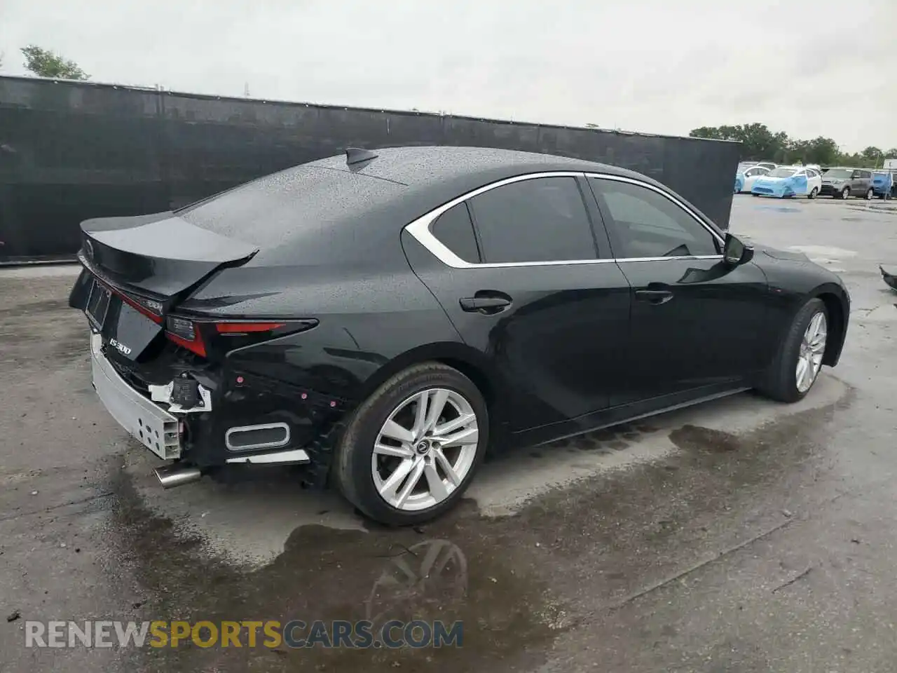 3 Photograph of a damaged car JTHCA1D26P5123020 LEXUS IS 2023