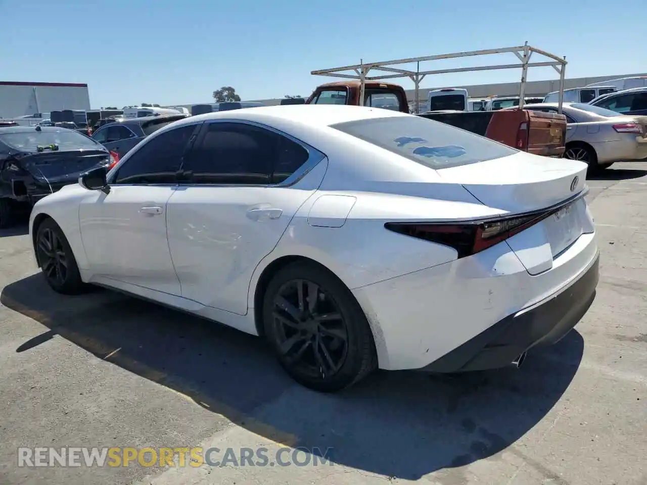 2 Photograph of a damaged car JTHCA1D26P5124099 LEXUS IS 2023